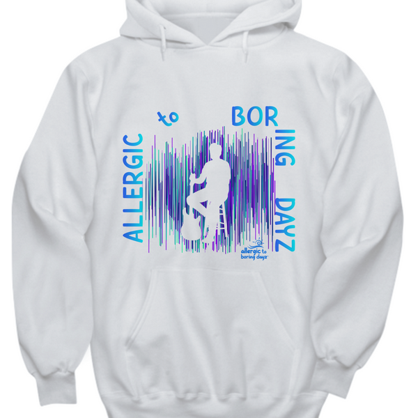 Musician Hoodie, Guitar Player Gift, Guitar Hoodies, Gift for Him Hoodie