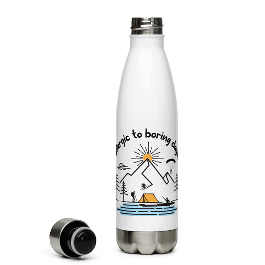 Kindling Stainless Steel Water Bottle by Allergic to Boring Dayz ™ ~ a How To Buy For Somebody Who Says They Want Nothing pick