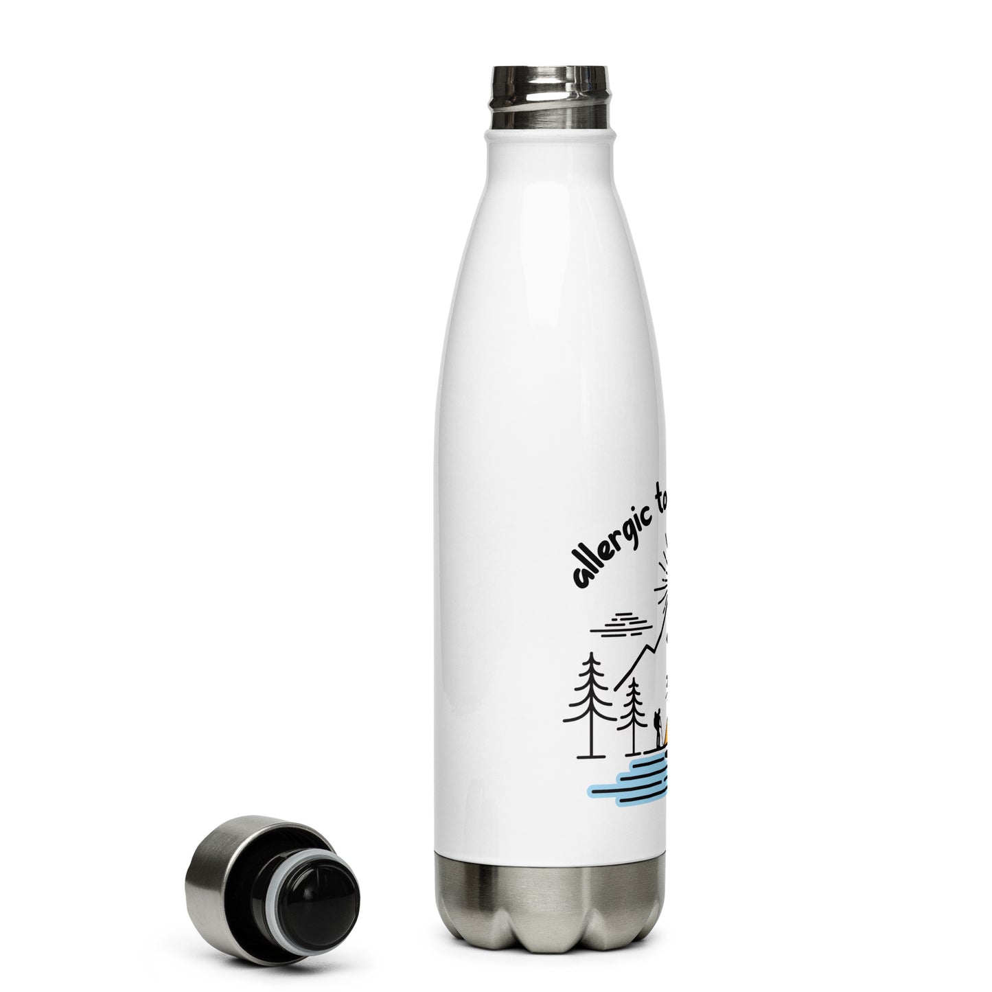 Kindling Stainless Steel Water Bottle by Allergic to Boring Dayz ™